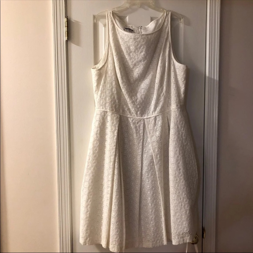 White Eyelet Dress